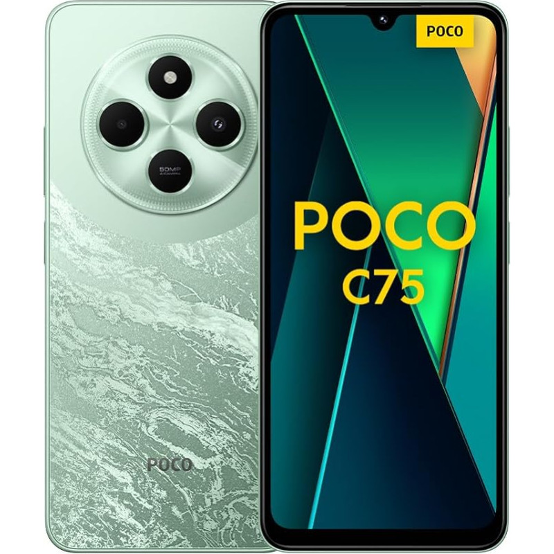 Xiaomi Poco C75 4G Green Smartphone 8+256GB 2.0GHz Immersive 6.9