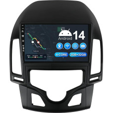 MISONDA 2 DIN Android 14 Car Radio for Hyundai I30 2006-2011 GPS Navigation WiFi RDS USB SWC Head Unit 2G + 32G