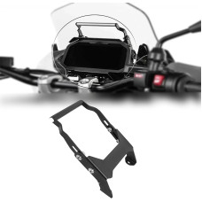 ZHUOWU R1300GS motociklo GPS navigacijos priekinis montavimo stovas Mobiliojo telefono laikiklis, skirtas R1300GS 2023 2024 2025 R1300GS Adventure Trophy TE 2023 2024 2025 Black