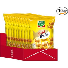 funny-frisch Goldfischli Sesame Seeds Pack of 10 (10 x 100 g)