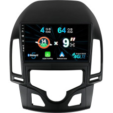 MISONDA 4G + 64 GB 9 Inch IPS 2 Din Android 14 Car Radio for Hyundai I30 2006-2011 GPS Navigation Bluetooth Carplay DSP Android Car WiFi SWC RDS FM 360 Camera