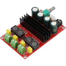 DC12-24V Amplifier Board High Power 2 x 100 Watt Dual Channel Digital Amplifier Audio Receiver Board