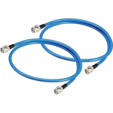 Superbat® SDI kabelis 1 m 2 pakuotės 3G 6G 12G HD SDI BNC kabelis 75 omų (Belden 1694A) SDI vaizdo kabelis Palaiko HD SDI/3G/6G/12G/4K/8K/1080P tikslaus vaizdo kabelį