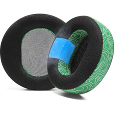 WC Freeze Maxwell - Cooling Gel Ear Pads for Audeze Maxwell Headphones by Wicked Cushions - Increase Comfort, Durability, Thickness and Sound Isolation for Epic Gaming Sessions | Emerald Tide