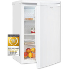 Exquisit Full-Size Fridge KS16-V-040D White | 126 L Volume | Fridge without Freezer Freestanding | Vegetable Compartment | LED