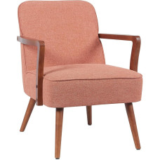 SVITA Tuva poilsio kėdė akcentas kėdė Vienvietė sofa su porankiais Paminkštinta Vintage Modern Skandi Gyvenamasis kambarys Miegamasis Valgomasis Terakota