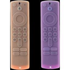 Silikono apsauginė šypsena 3./4K/HD, rutschfest, leuchtende Schutzhülle mit Handschlaufe, oranžinė ir violetinė