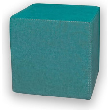 Betten-ABC KUBI KUBI taburetė Sėdynė Kube Grindų pagalvėlė Kojinė 40 x 40 x 40 cm Penkios spalvos Gyvenamasis kambarys, vaikų kambarys, svečių kambarys arba prieškambaris (spalva: turkio)