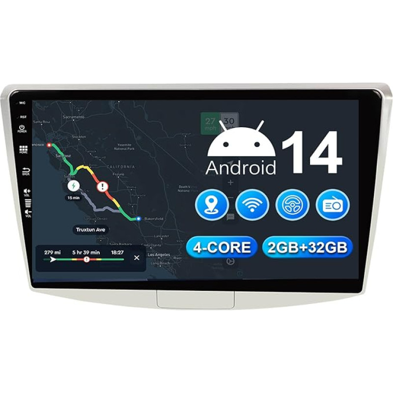 MISONDA 10 colių automobilinis radijas 