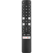 Balso nuotolinio valdymo pultas RC901V FMR1 Suderinamas su TCL televizoriumi 32F510 32F510X1 32S5201 32F510B 43K610B 55K610B 65K610B F510B K610B N8Q3 P618 43P611 0B 0B 8 50P 618 Pakaitinis valdiklis su Netflix YouTube