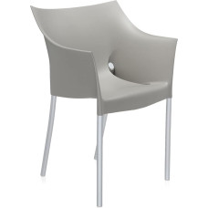 Kartell 048485L Dr.No Chairs, Grey, 50x54x81.5 cm