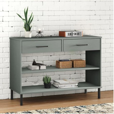 DYRJDJWIDHW Lounge möbel Lauko terassenmöbel außen Garten Lounge gartenlounge outdoor3-tlg. Garten-Lounge-Set Grau Kiefer MassivholzGeeignet für Schlafzimmer