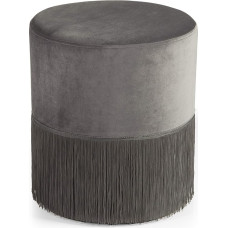 Montemaggi Fringe Velvet taburetė Cilindrinis stilius Glam