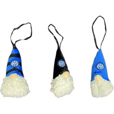 F.C. Inter | Christmas Decoration | TRIS Leprechaun Christmas Tree | Pack of 3 | 10 cm | Official Product