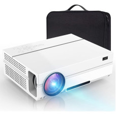 Video Projector Native 1080P Full HD, 7500 Lumen LED Projector 300 Inch Mega Screen Home Cinema Projector, Home Cinema Video Projector for Smartphone/PC/Laptop/PS4/TV Stick/EXCEL/PPT