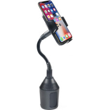 DBREAKS Universal Mobile Phone Holder for Drink Holder Can Holder Mobile Phone for Car Cup Mount for Smartphones up to 8.4 cm Black