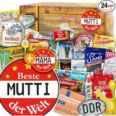 ostprodukte-versand Advent Calendar for Mum DDR with East Specialities + DDR Advent Calendar with 24 Doors + Ossi Advent Calendar Women 2023