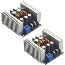 XINGYHENG 2pcs 20A 300W High Power Buck Converter Step-Down Module DC 6-40V to DC 1.2-36V Adjustable Constant Voltage Constant Current Power Module Charging LED Drive with Short Circuit Protection