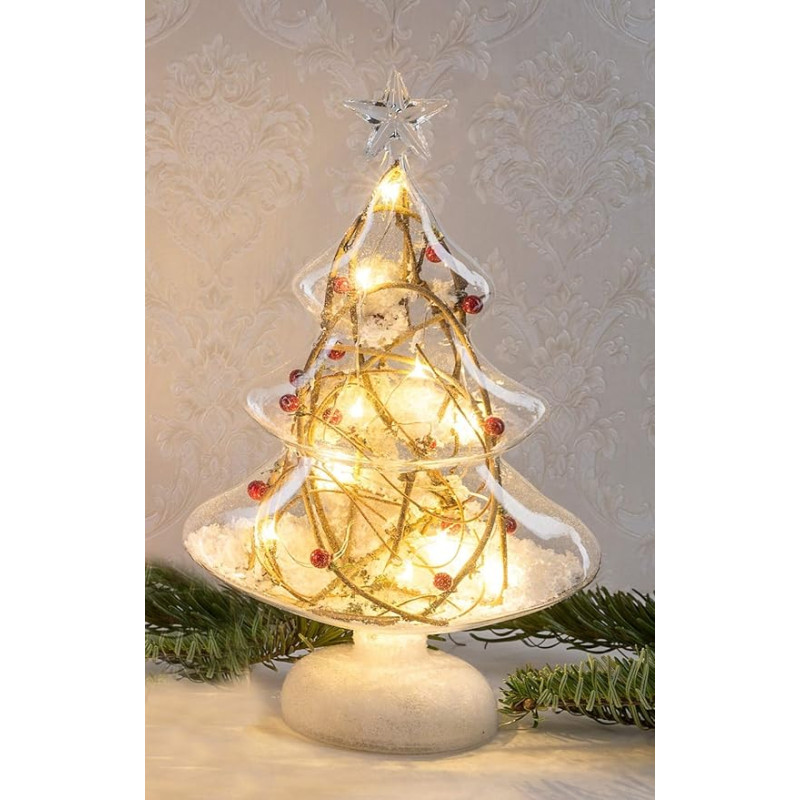 HGD Large Coloured Wooden Christmas Decoration CW04-7058