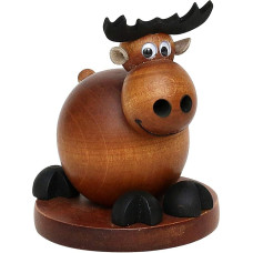 Dekohelden24 Wooden Incense Burner Figure