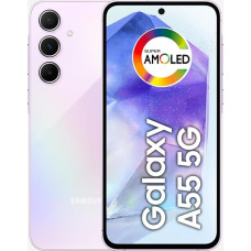 Samsung Galaxy A55 5G, Triple Rear Camera up to 50MP, 32MP Selfie, Night Graphy, Object Eraser, Metal and Glass Design, IP67, Super AMOLED 6.6