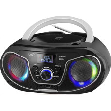 Trevi CMP 588 DAB Portable Stereo with DAB/DAB+ and FM with RDS, Dot Matrix Display with High Readability, CD, MP3, USB, AUX-IN, Bluetooth, Headphone Jack