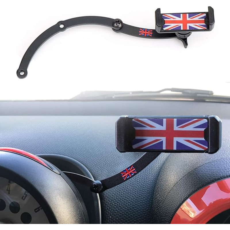 Mini Cooper Mobile Phone Holder Foldable Invisible 360 Degree Rotation Car Phone GPS Holder for Mini Cooper