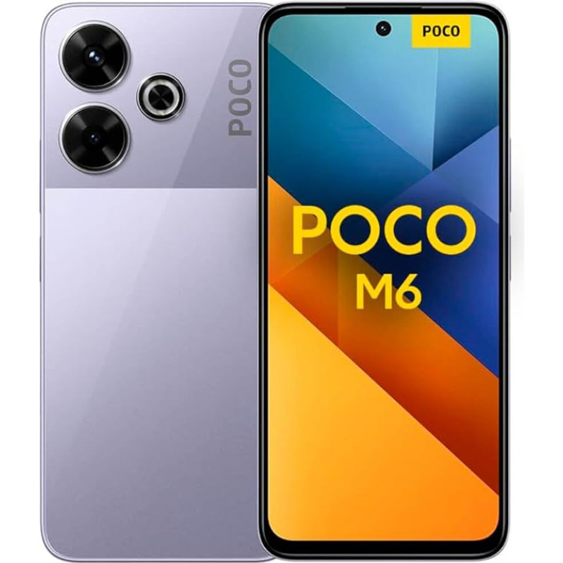 Xiaomi Poco M6 Smartphone 8+256GB AMOLED Display 6.79