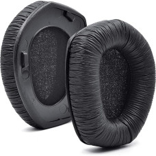 defean RS165 175 185 195 Upgrade Quality Ear Pads Replacement Ear Pads Foam Compatible with Sennheiser HDR RS165, RS175, RS195 RF Wireless Headphones, Extra Thickness (Wrinkle Faux Leather)