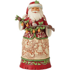 Heartwood Creek by Jim Shore 12 Days of Christmas Santa Figurine