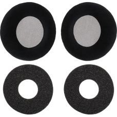 YINETTECH 1 Pair Headphone Ear Pads Memory Foam Cushion Velour Cover Repair Part Compatible with AKG K701 K702 Q701 Q702 K601 K612 K712 Headset