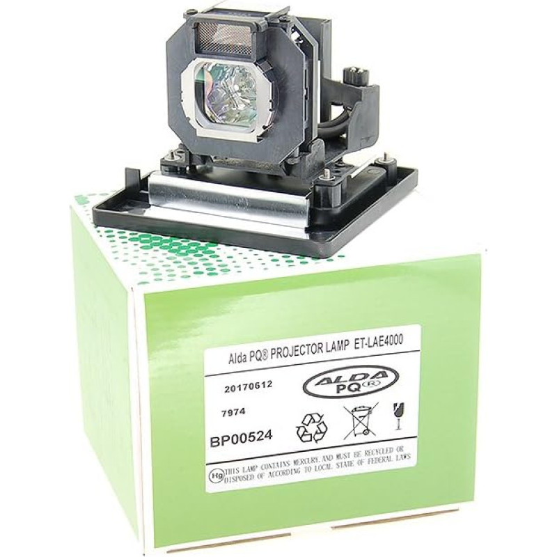 Alda PQ Projector Lamp ET-LAE4000 for PANASONIC PT-AE4000 Projectors, Lamp with Housing