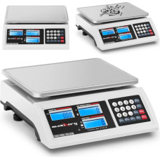 Steinberg Systems Komercinės skaitiklio svarstyklės LCD RS232 15000 g / 0,2 g