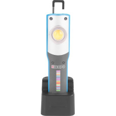 TECPO LED dirbtuvių lempa su spalvų reguliavimu COB LED baterijos lempa Spalvų derinimas 800 liumenų