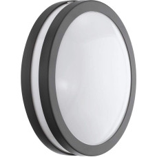 Eglo Locana-C Wall/Ceiling Light Galvanised Steel 14 W Anthracite