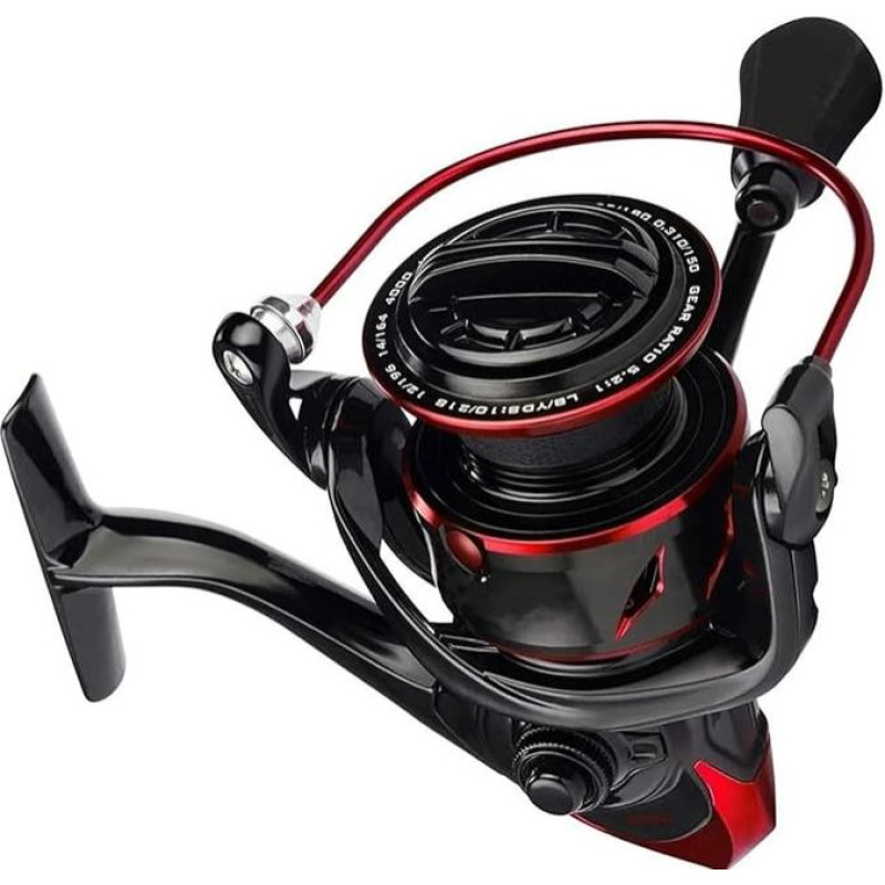 Žvejybos ritės Žvejybos ritė Ešerys lydekų žūklė Spiningo ritė 18 kg maksimalios traukos jėgos karpinė ritė (dydis: 3000)