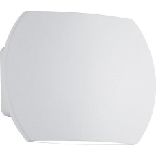 Paulmann Leuchten Paulmann Bocca 70792 Wall Light Modern LED Wall Light IP44 Splashproof Light Accents 2X 3 W White with Light Bulbs Aluminium