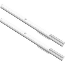 BLS T401 LED kabineto apšvietimas, baterijomis maitinamas itin ryškus belaidis apšvietimas po spinta, judesio jutiklis, 4000 mAh įkraunamos lemputės, 180 dienų baterijos veikimo laikas, 2 pakuotės