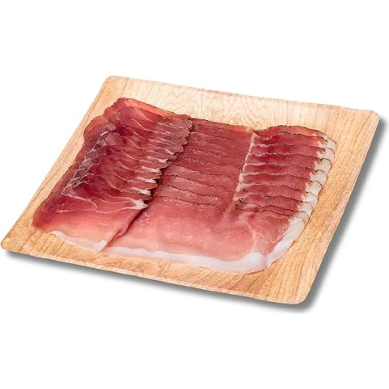 Šoninės gabalėlis 100 g iš Lanos/Pietų Tirolio - brandintas 6 mėnesius - itin plonas