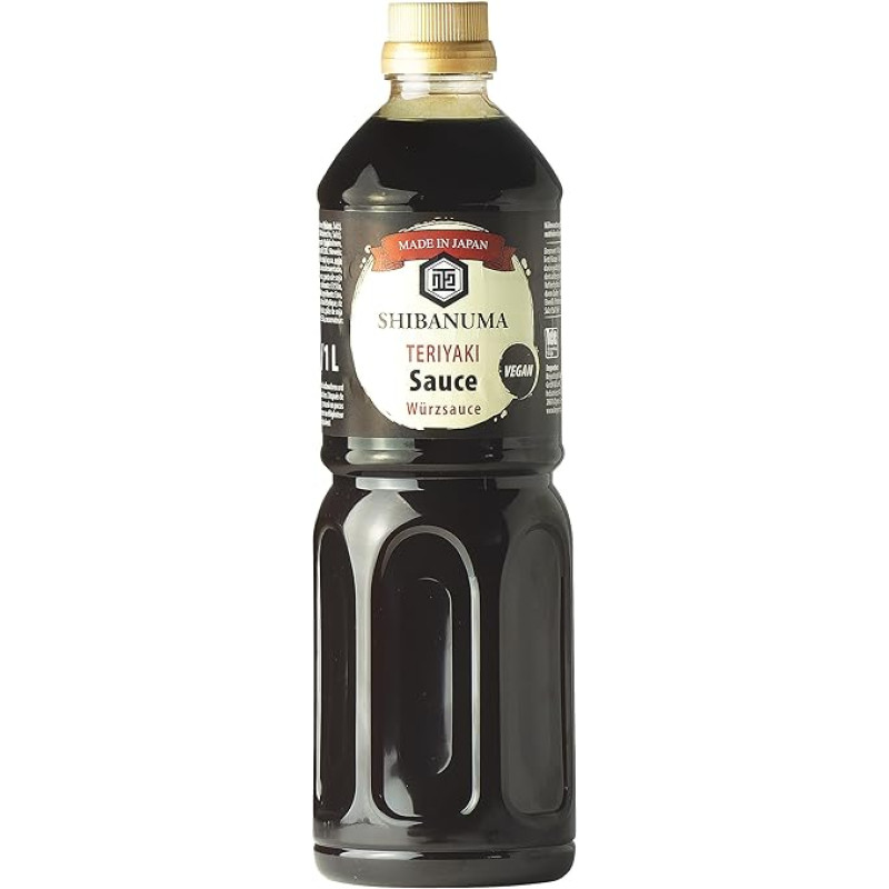 SHIBANUMA Teriyaki Sauce - 1 x 1 Litre