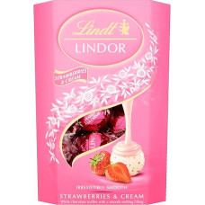 Lindt Lindor Strawberries & Cream 200g