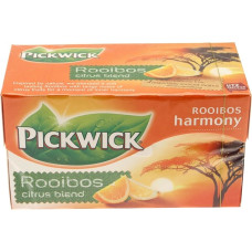 Pickwick Rooibos Tea with Citrus Fruits, Redbush, Redbush Tea, 20 Tea Bags