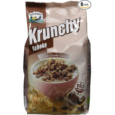 Barnhouse Krunchy Chocolate Organic Pack of 6 (6 x 375 g Bags)