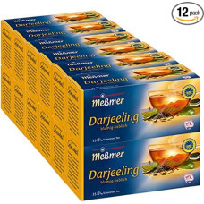 Meßmer Finest Darjeeling Pack of 12 (12 x 25 x 1.75 g Pack)