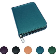 Homeopatija Klasikinė kišeninė vaistinė su 64 skaidriais lęšiais su apsauga nuo UV spindulių Mėlyna oda, skirta globuliams