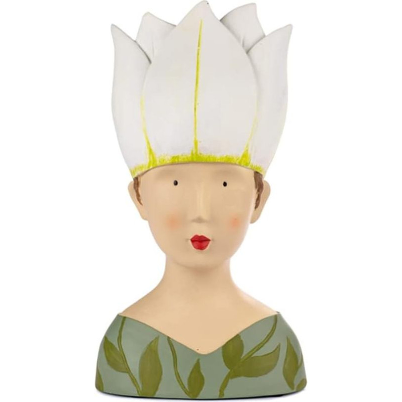 Ladykopf Dekoratyvinė figūrėlė Dama su gėle 32 cm