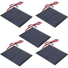 5 dalių mini saulės kolektorius, automatinis mini saulės kolektorius, mažas saulės kolektoriaus įtampos reguliatorius, skirtas generatoriui Avr 2-3 Avr generatoriams Maitinimo plokštė Saulės kolektorius Saulės elementas Saulės energija