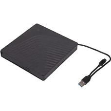 External Drive Enclosure Removable External Optical Drive Enclosure USB3.0/USB2.0 5Gbps Laptop Optical Drive Enclosure for 12.7MM/9.5MM SATA DVD RW Drive
