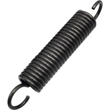 Zugfedern, Doppelhaken-Zugfeder, Federstahl, Drahtdurchmesser 5 mm, Außendurchmesser 28 mm, freie Länge 90-200 mm, 1 Stück(5 x 28 x 170 mm)
