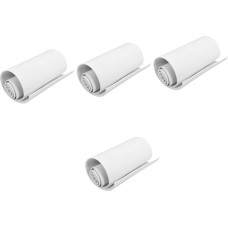 HOMSFOU 4 Rollen Schaumstoff mit hoher Dichte dünn für Modellmaterial Herstellung Mousse Basteln Schaumkissen Zu Kleidungsstück Eva-Board Cosplay-Materialien Eva-Cosplay-Material Weiß